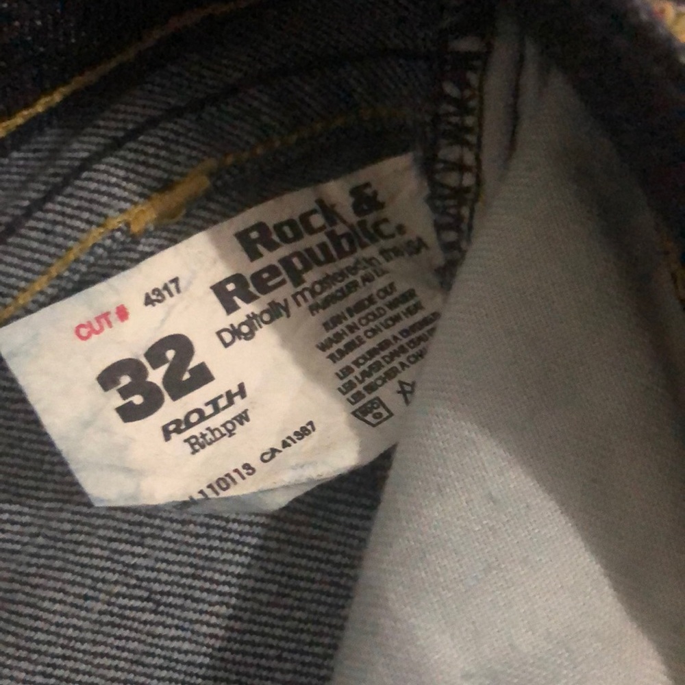 Original Rock and Republic denim